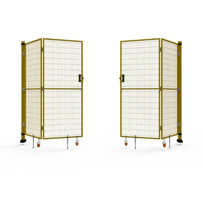 For protective machine metal fence folding door fence welding wire mesh