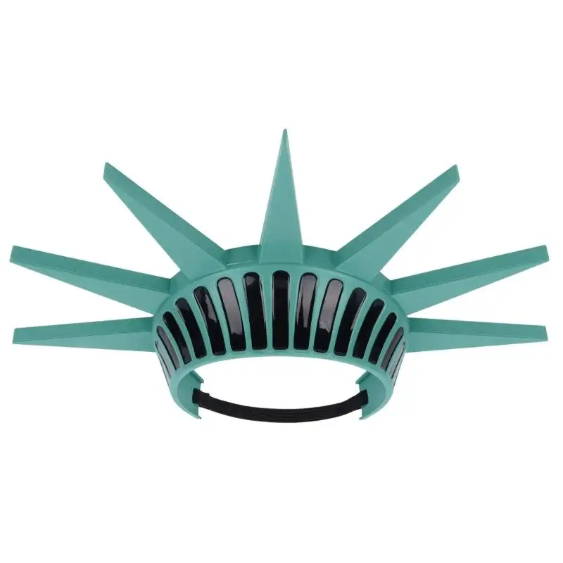 

R1WE Статуя Свободы с коронами для волос, патриотический костюм, головной убор для ролевых игр, историческое событие, вечерние