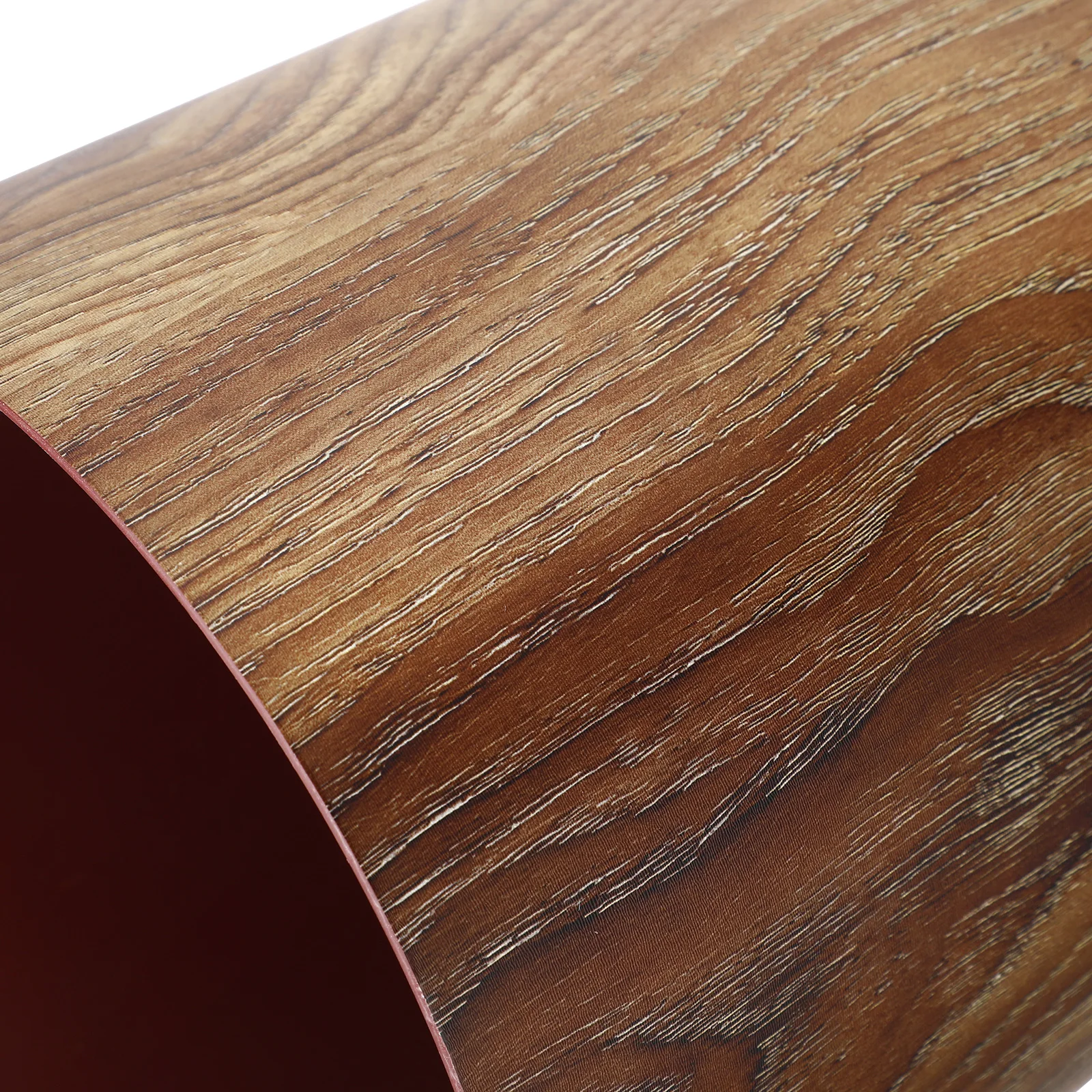 

1Pcs Woodgraining Container Vintage Trash Can Imitated Solid Wood Kitchen Rubbish Can Classic Household Elegant