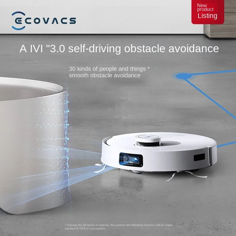 ECOVACS Sweeping Robot T10 TURBO sweeping and dragging integrated machine suction, dragging, washing and drying integrated