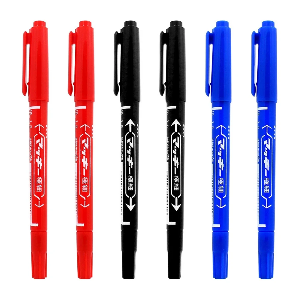 Tattoo Marker Pens Skin Markers Scribe Tool Permanent Tattoo Supplies Large Capacity Ink 0.5mm Portable Waterproof Wholesale