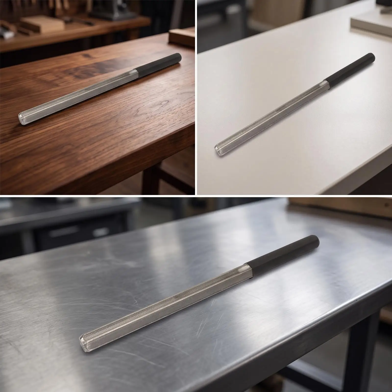 Industrial File Guitar Luthier Fret Tool Concave Crowning File Anti Slip Handle for Detailed Fret Repair and Polishing Tasks