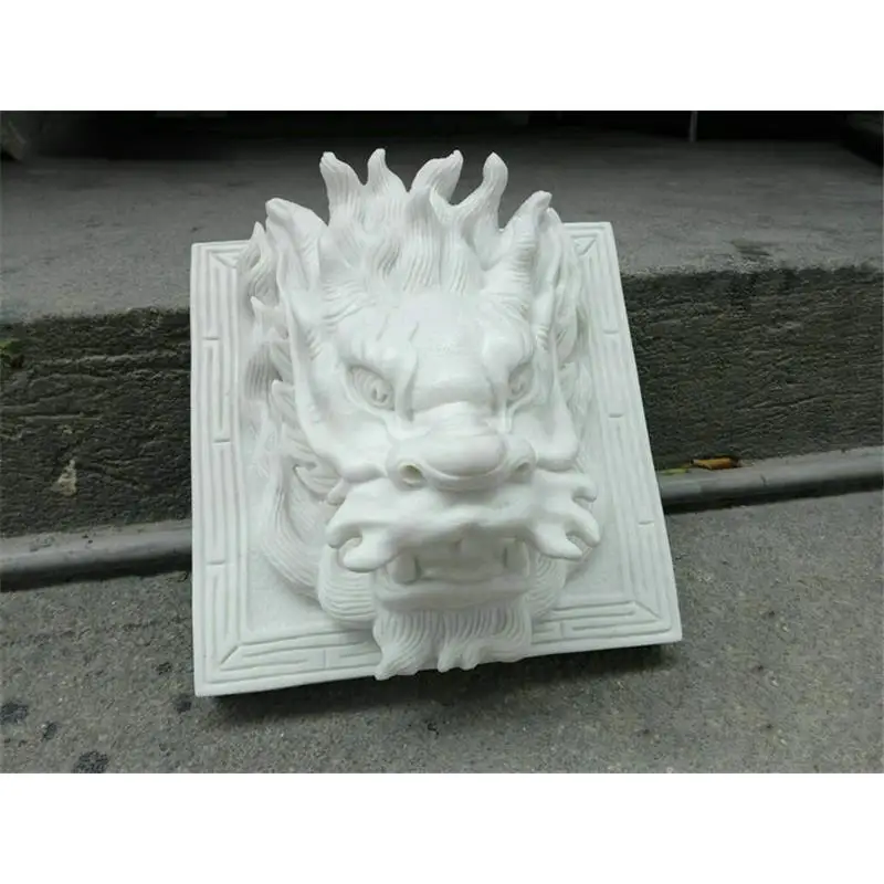 Sandstone carving water spitting faucet building water spitting decorative stone carving