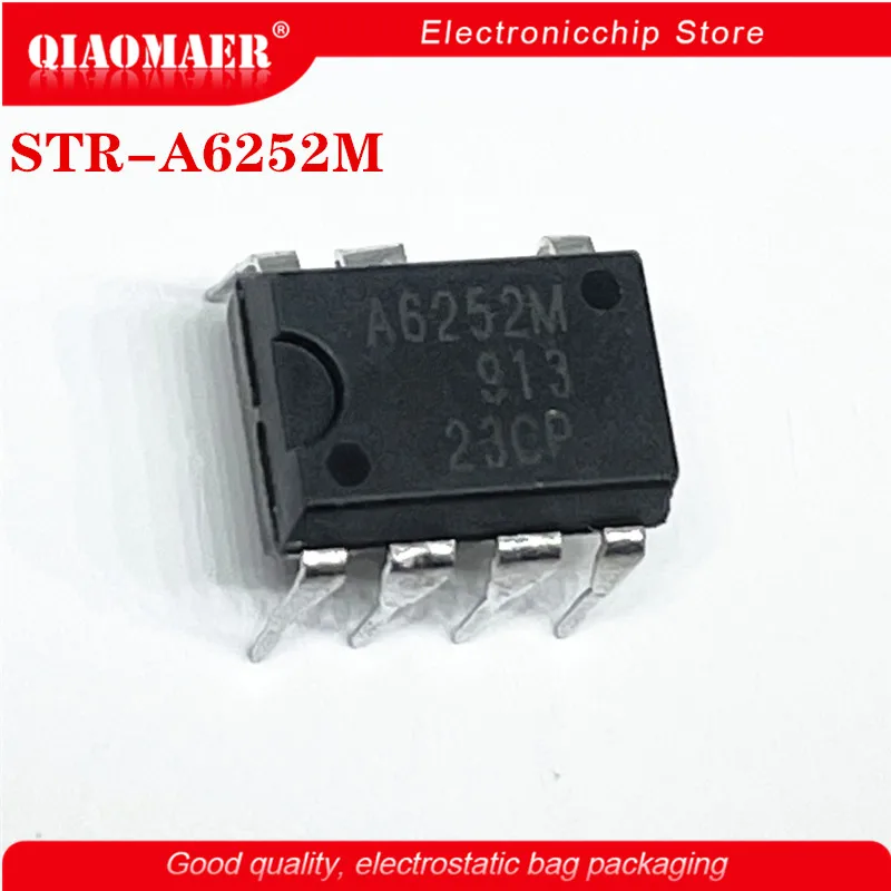 

5PCS/LOT STR-A6252M A6252M A6252 DIP-7 STR-A6252