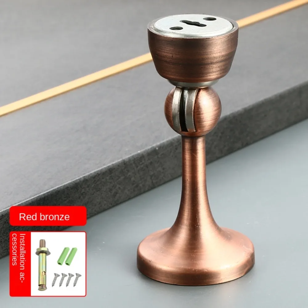 ตัวกันกระแทกประตูแบบติดผนังชนิดแม่เหล็ก ติดตั้งง่าย แม่เหล็กแรงดูดสูง ปิดประตูเงียบ ทนทาน