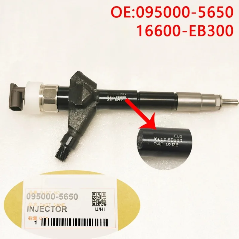 For 095000-5650 16600-eb30a 16600-eb300 16600-eb30b Diesel Injector Brandstof Inyector Mondstuk Voor Denso Nissan Pathfinder