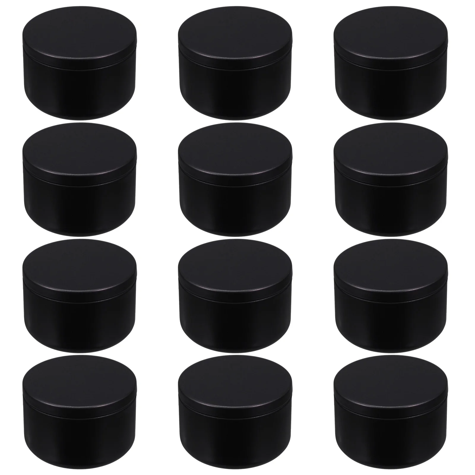 

12pcs Jar Jar Container Tins Mini Essential Oil Making Cans Tinplate Durable Multipurpose Craft Organizing