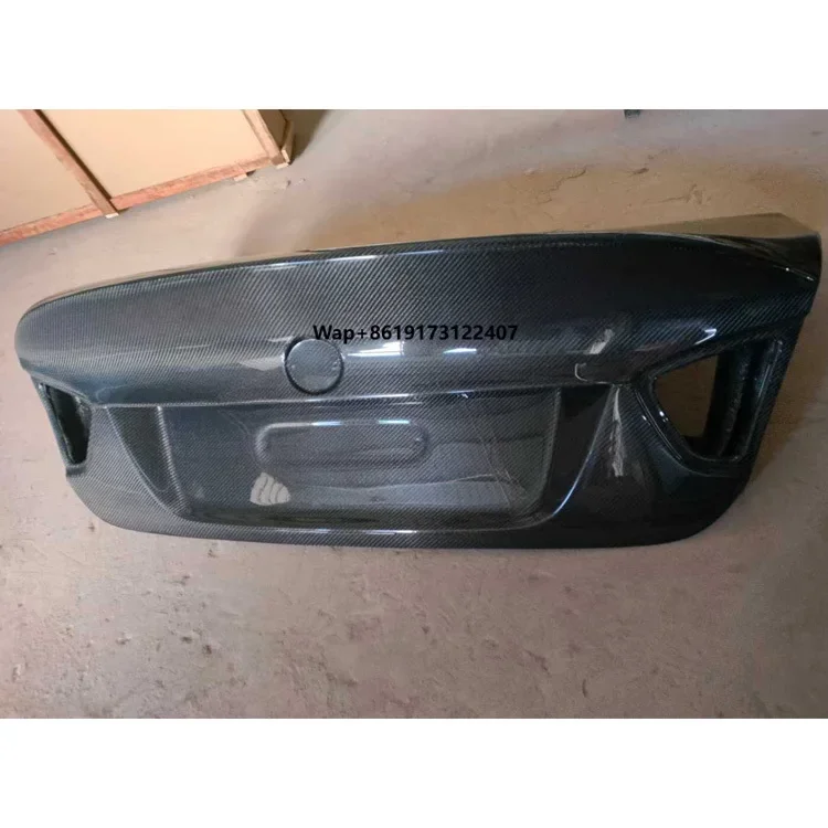 

High Quality CLS Style Black Carbon Fiber Rear Trunk Lid Cover for 3 Series E90 E92 328i 335i 2005- 2012 Carbon Trunk