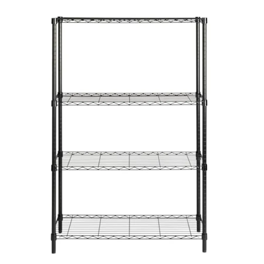 

Tier Heavy-Duty Adjustable Shelves Metal Storage Rack with 0-lb Shelf Capacity 1" W x 6" L x " H