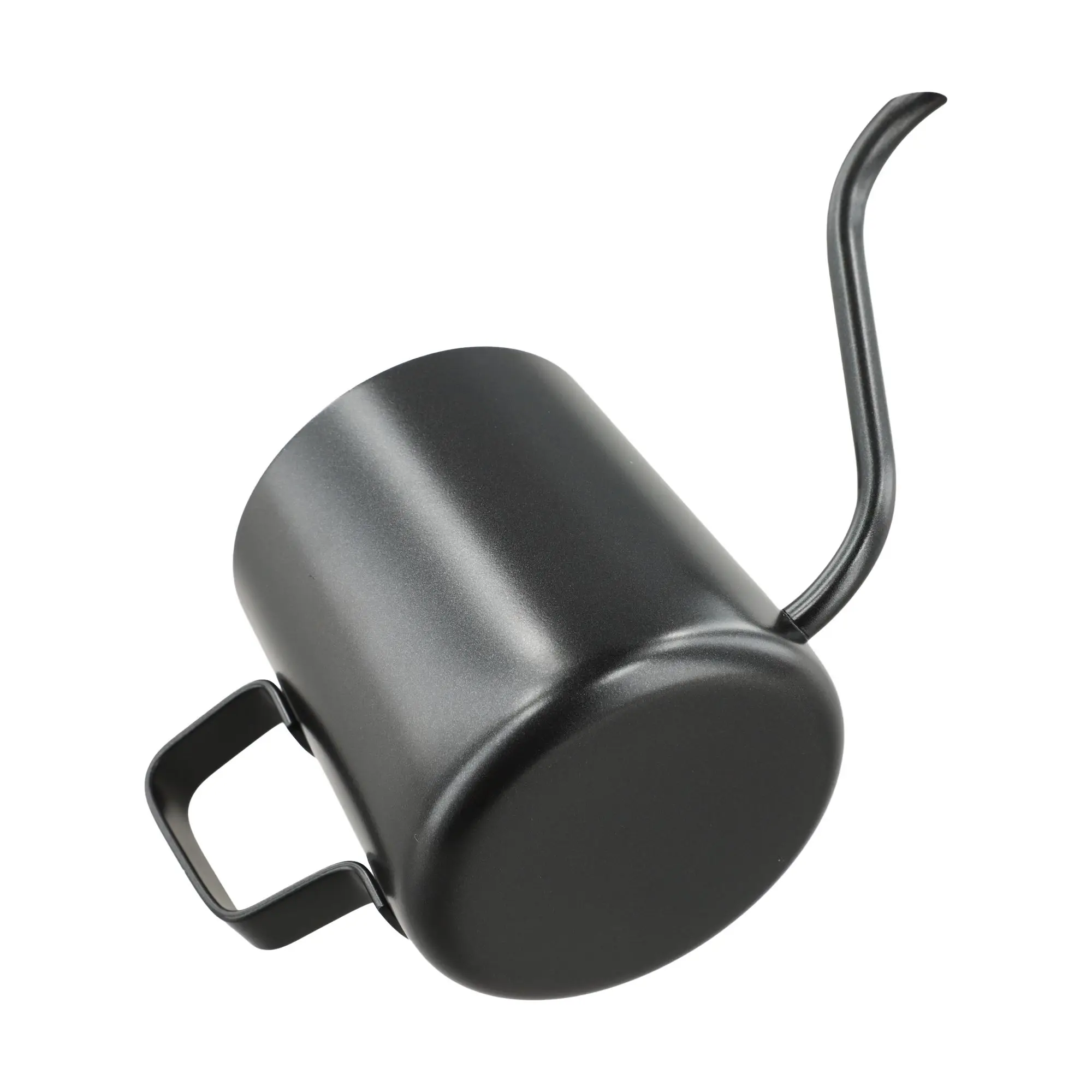 Gooseneck Coffee Pot Engineered for Barista-Style Pouring with Stainless Steel Build and Thoughtful Handle Contouring