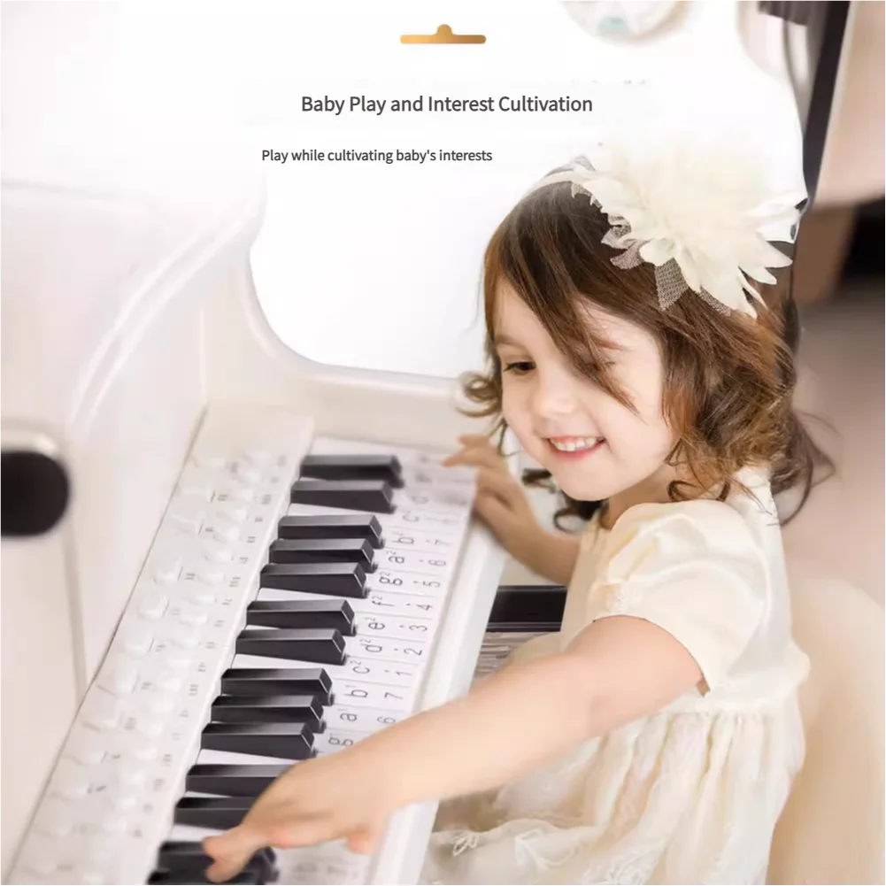 Children\'s music piano toys multi-function electronic organ with microphone beginners practice learning to play gifts for girls