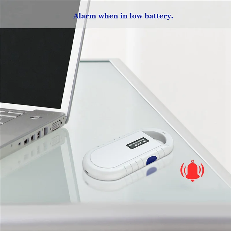 -A96Z 10X RFID Reader Pet Microchip Scanner Handheld Animal Chip Reader Portable RFID Reader Supports