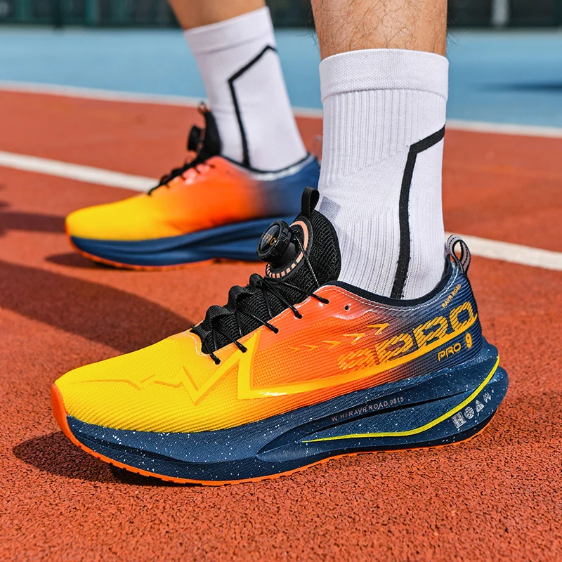 2026 New Trendy Fashion Thick Bottom Casual Sports Ultra Light Mesh Breathable and Comfortable Running Men's Shoes for Couples