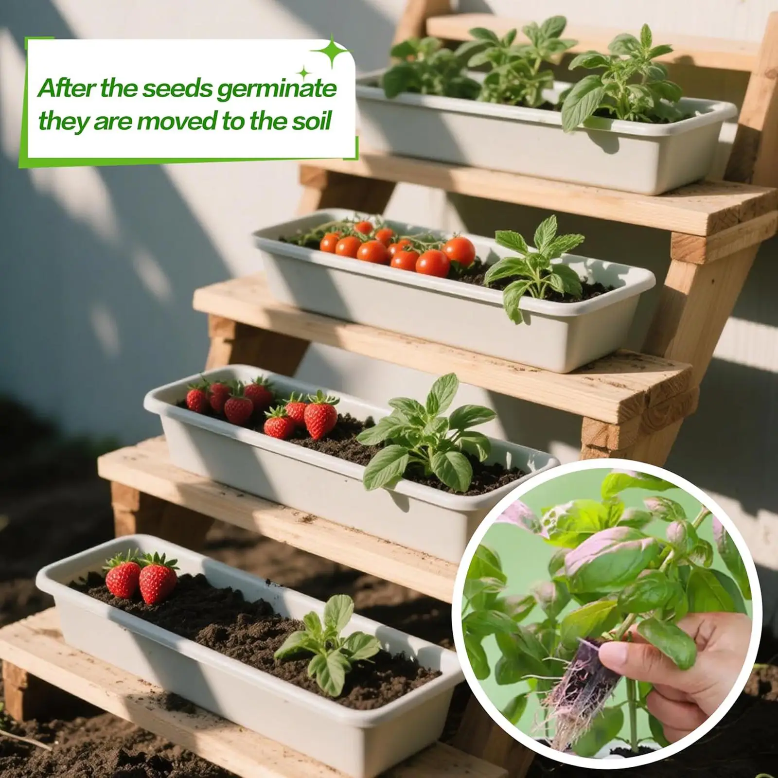 Hydroponics Supplies Grow Sponge Replacement Water Retention Pods for Vegetable Seed Starting Indoor Outdoor