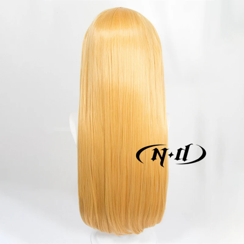 ND Gioco Parrucche per capelli Cosplay Principessa Zelda Parrucche Cosplay Parrucchino lungo per Comic Con Coser Costume Festa a tema Resistente al calore