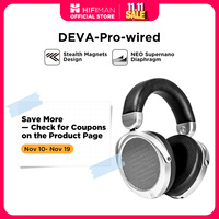 HIFIMAN Deva-Pro Over-Ear Open-Back Planar Magnetic Headphone with Stealth Magnets-Wired Version