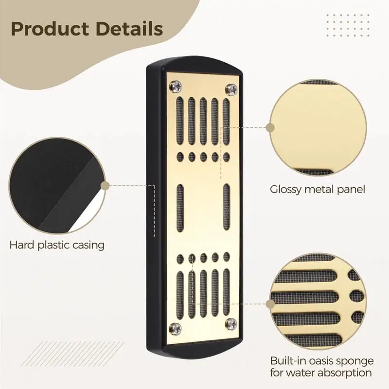 Cigar Humidor Humidifier Built-In Sponge Rectangle Cigar Humidity Device For Cigar Cabinets Keep Cigars Fresh For The Best Taste