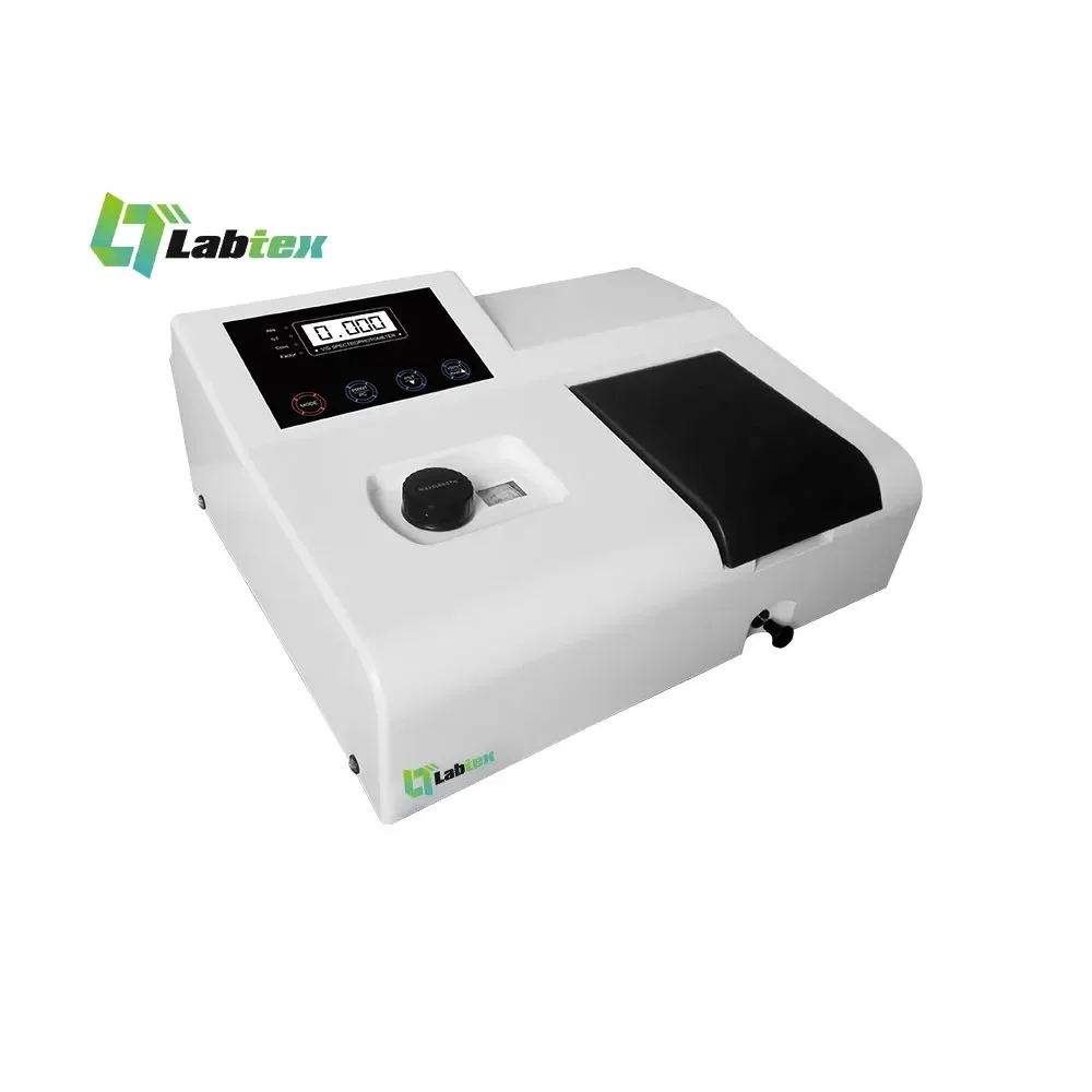 LABTEX  Visible Spectrophotometer 320 345 350 Portable Spectro Photometer For Water Analysis Manually