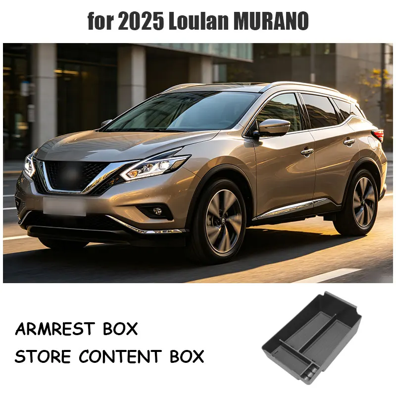 for 2025 Loulan MURANO armrest box storage box car storage box car interior storage box accessories