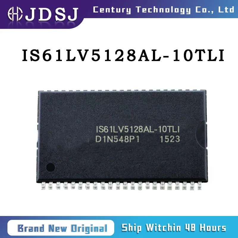 1PCS/10PCS/50PCS/100PCS IS61LV5128AL-10TLI IC SRAM 4MBIT PARALLEL 44TSOP II Brand New Original Chip