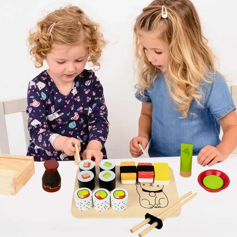 

Pretend Play Kitchen Creative Cooking Kitchen Play Food Fake Sushi Making Handmade Imaginative Game For Kid Girl Boy Classroom