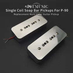 Single Coil Soap Bar Pickups For P-90 P90 Guitar Multi Color