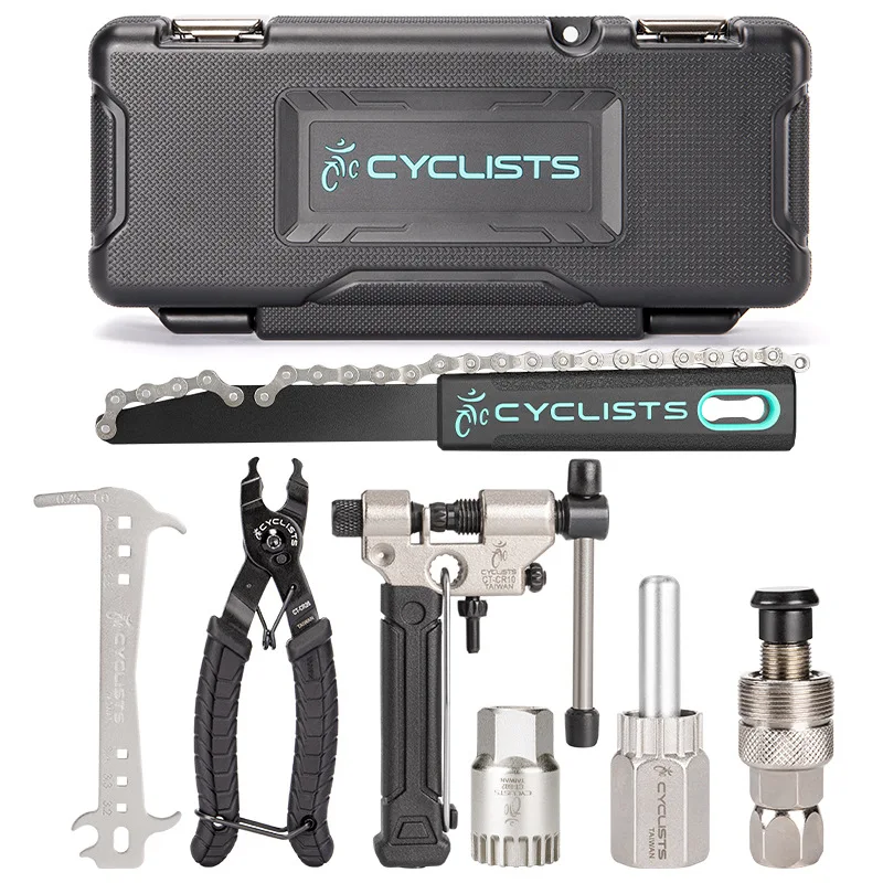 

Bicycle toolbox set, bicycle repair tool box, cycling and repair combination equipment CT-K08
