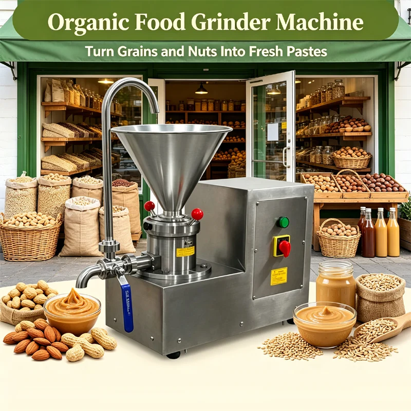 High efficiency stainless steel shaft grinding colloid grinder for sesame paste and peanut butter