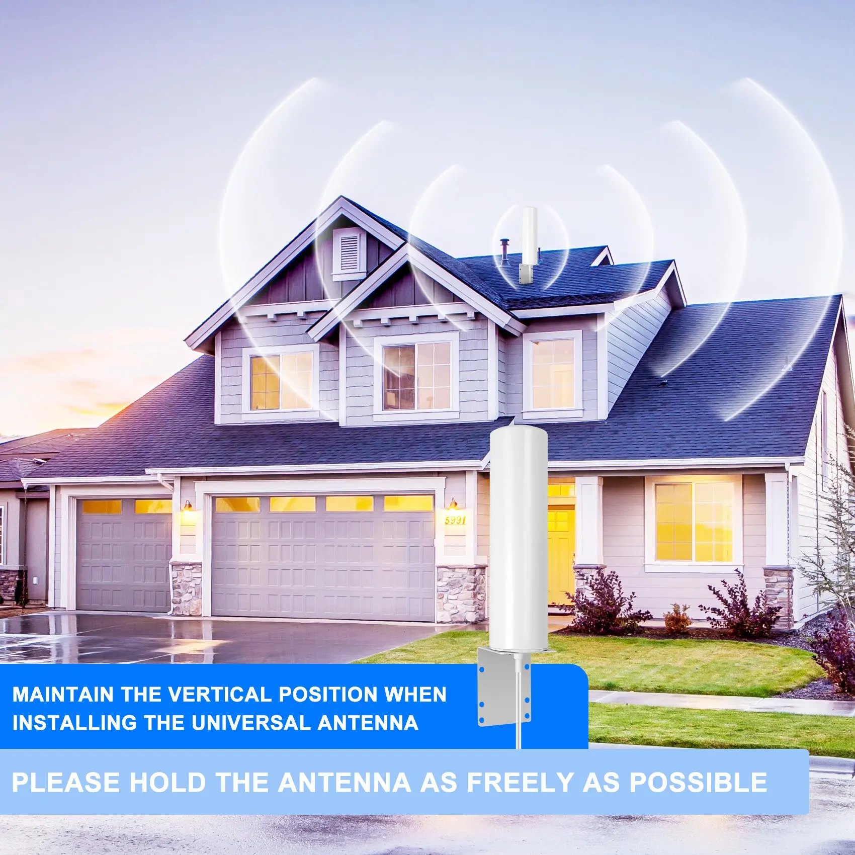 

ADEGBO-Improved 3G 4G LTE External Antenna Outdoor for 3G 4G Router Modem