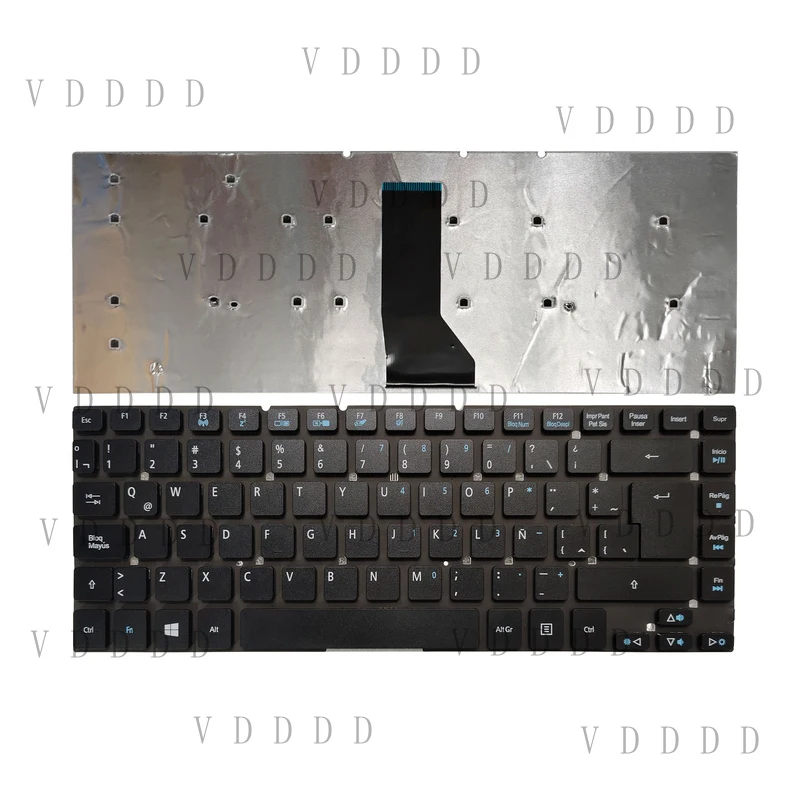 Клавиатура с испанской раскладкой для Acer Aspire E5-411G E5-421 E5-421G E5-471G ES1-511