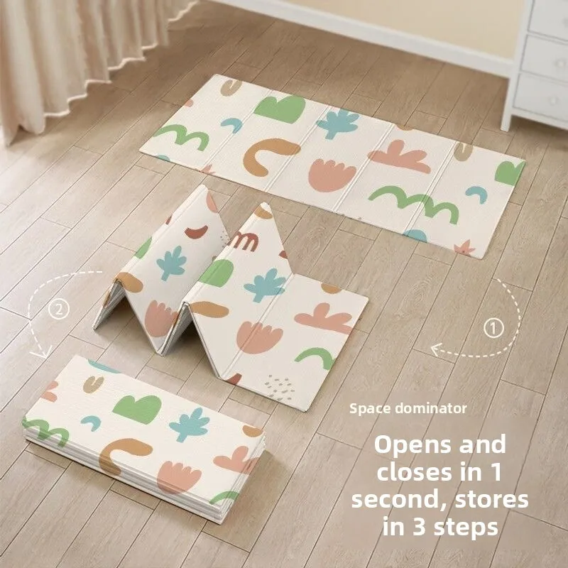 

Baby Play Mat Foldable Thick Foam Crawling Mat Non Toxic Odor Free Floor Rug for Infant Toddler Waterproof Puzzle Design