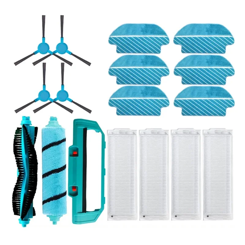 Für Cecotec Conga 3290 3390 3490 3590 3690 3790 3890 Staubsauger Hauptseitenbürste Hepa-Filter Ersatzteile-A58E