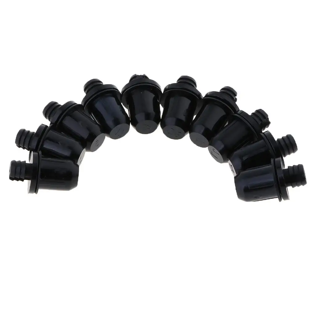 Durable Audio Net Buckle Snap Fasteners Kit Push Pin Rivets Plastic Clips for Speaker Case Attachment