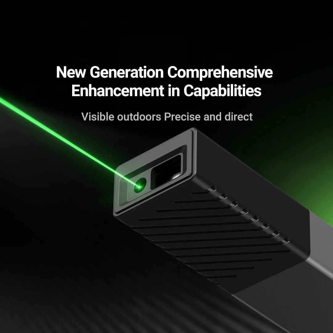 Duka Atuman Green Laser Rangefinder, High Precision Infrared Measuring Instrument, Electronic Ruler for Indoor & Outdoor Use