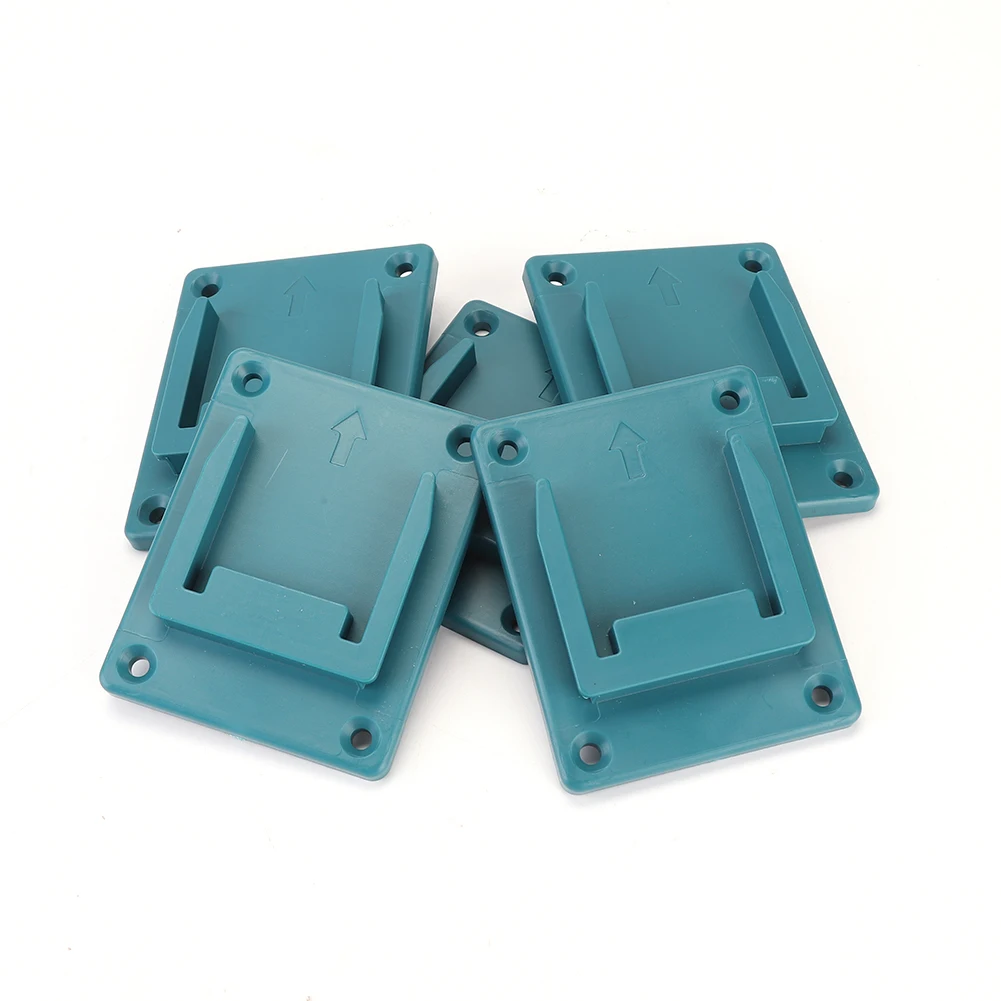5pcs Battery Bracket Wall Mount Storage Holder Slots Stand Rack Electric Tool Rack Holder for Bosch/Makita