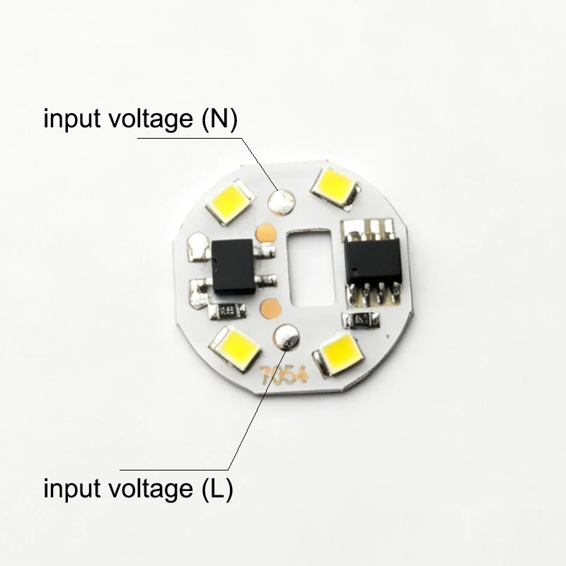 5PCS 2W AC 220V 240V LED COB Lamp Chips Neutral Light Smart IC Driver-Free DIY Flood Light Tube Spotlight Bulb for Home Lighting view 5