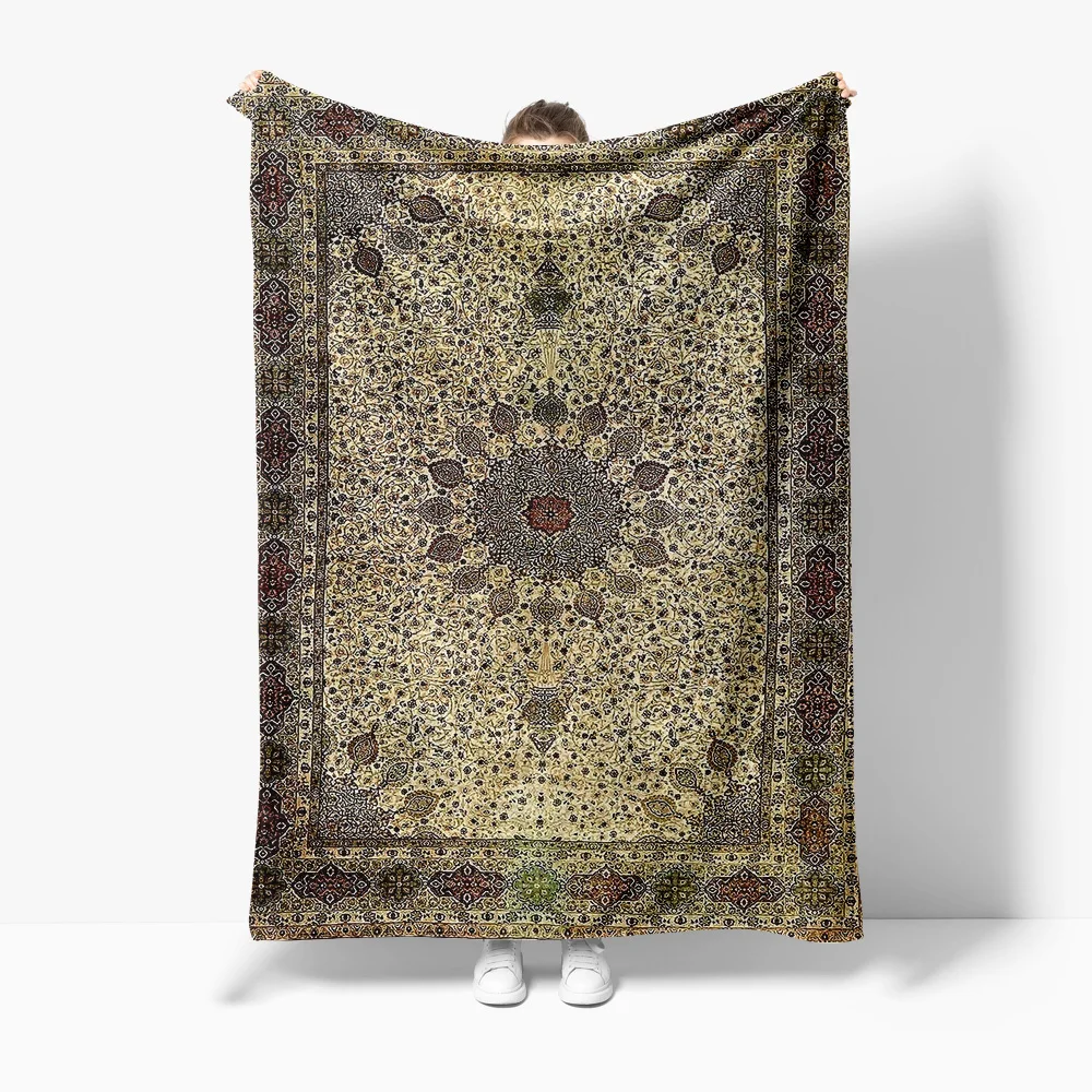 

Vintage Persian Style Kilim Rug Traditional Ethnic Decorative Area Rug Bohemian Home Decor Cushion Cover Gift