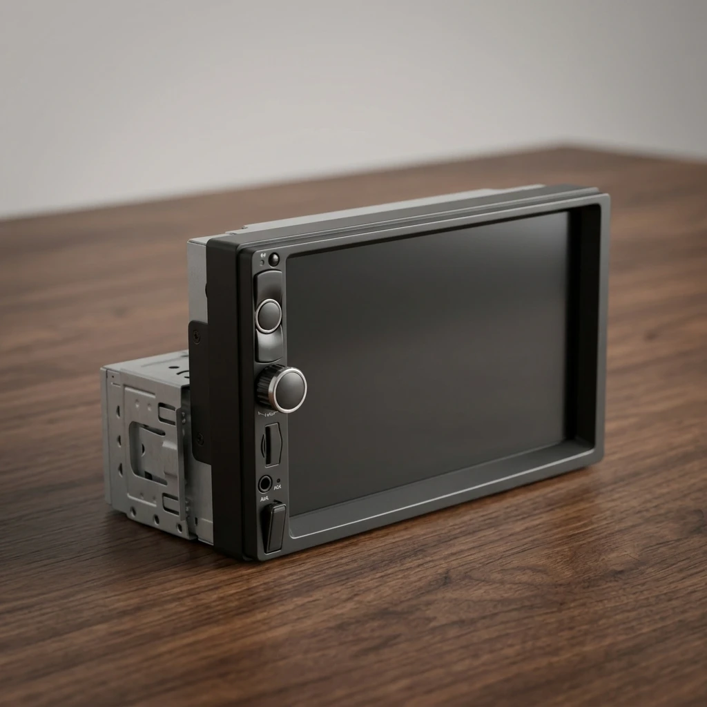 7 Zoll 1 Din Autoradio Touchscreen MP5-Player Bluetooth mit Rückfahrkamera