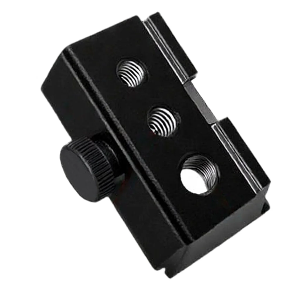 Aluminum Alloy Camping Table Clip Slider For IGT For System With 3 Hole Adapter For Lamp Stand Base Outdoor Picnic Accessories