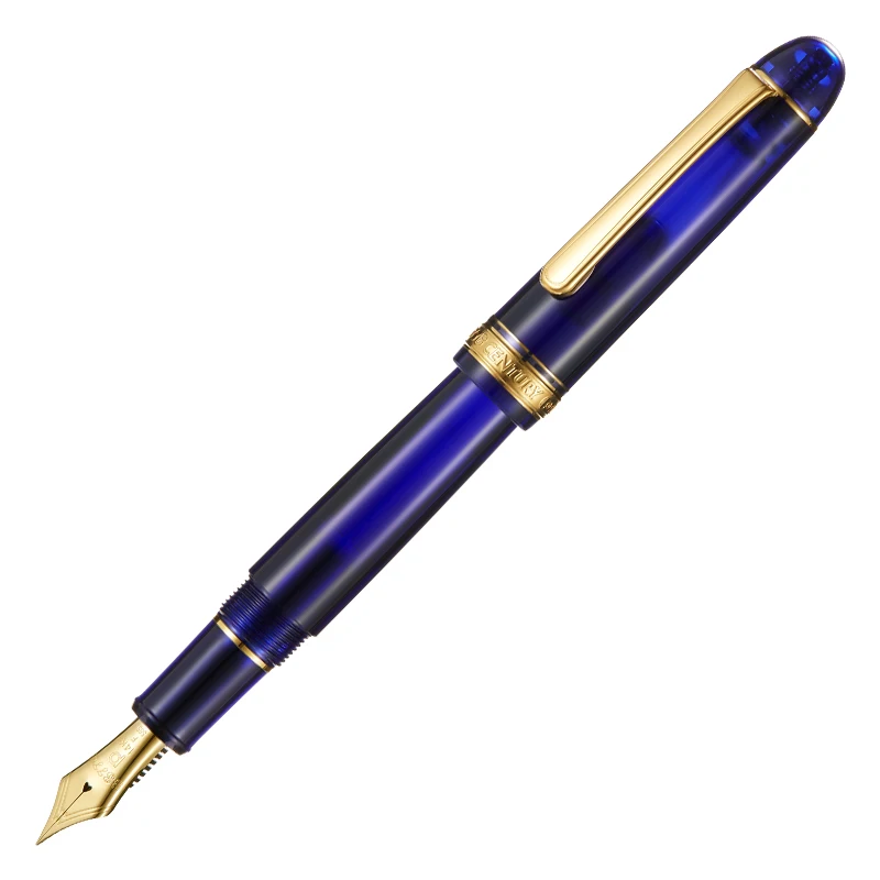 Imagem -06 - Japão Original Platinum 3776 Caneta-tinteiro Century 14k Gold Nib Laurel Green Castle Branco Pnb13000 ou Pnb-15000 Writing Pen Gift