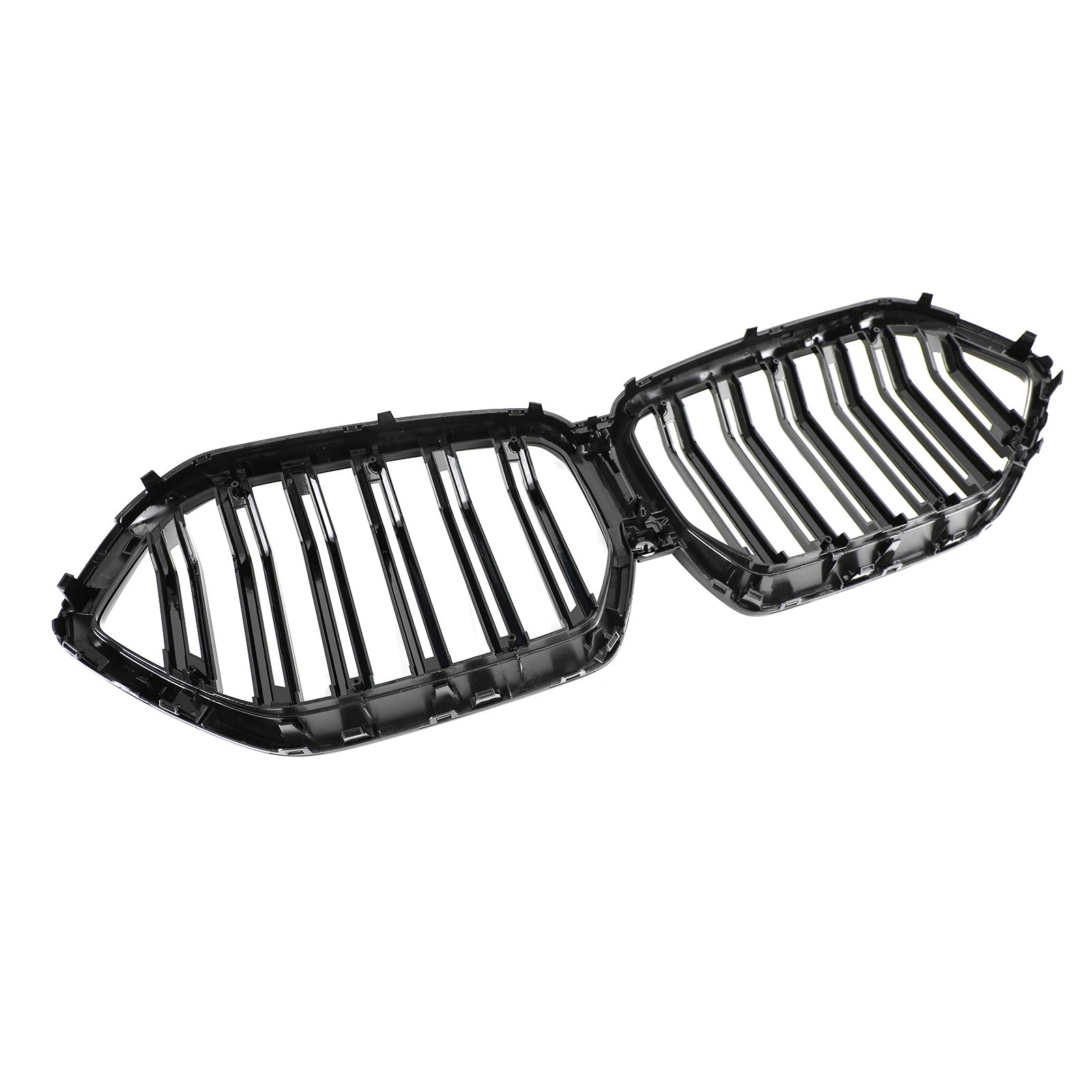 Grade de para-choque dianteiro Artudatech adequada para BMW X6 G06 M50i 2020-2022 com furo para câmera preta