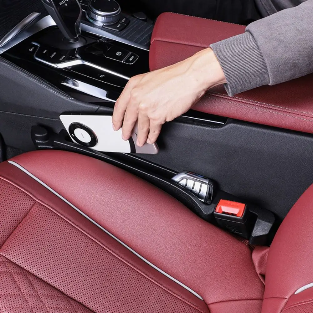 

2 шт., наполнитель зазора для автомобильного сиденья с боковым швом, герметичная многофункциональная стойка для хранения, полоска для хранения, декоративные принадлежности