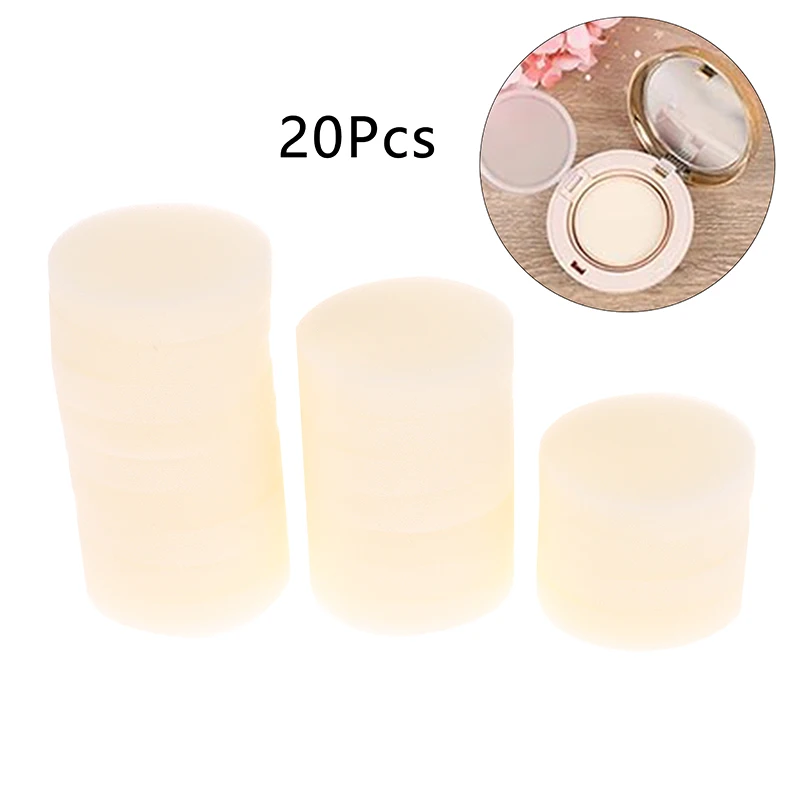 20 PCS Skin Friendly Air Cushion BB Cream Liner Ultra Dense Super Elastic Filling Box With Sponge Liner For DIY Cosmetics