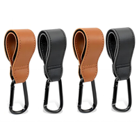 B84B-Multipurpose Stroller Clips, 4PCS Hook Accessories For Diaper Bags, Pet Carts, Grocery Shopping Bags