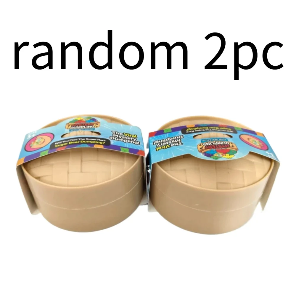 Trendy Teen Room Setup Kawaii Dim Sum Mystery Blind Box Colorful Dumpling Squishy Slow Rising Tactile Squeeze GadgetNovelty Gift