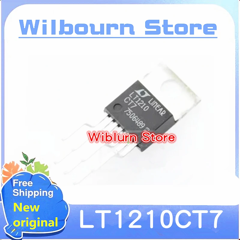 

1 шт. ~ 10 шт./лот LT1210CT7 LT1210 LT1210CT7 # PBF TO220-7 100% Новый оригинальный запас