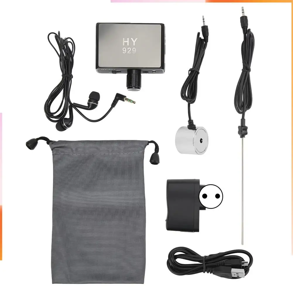 

A92Z Underground Water Pipe Leakage Detector Enhanced High Strength Sound Intensifier For Site Construction EU Plug