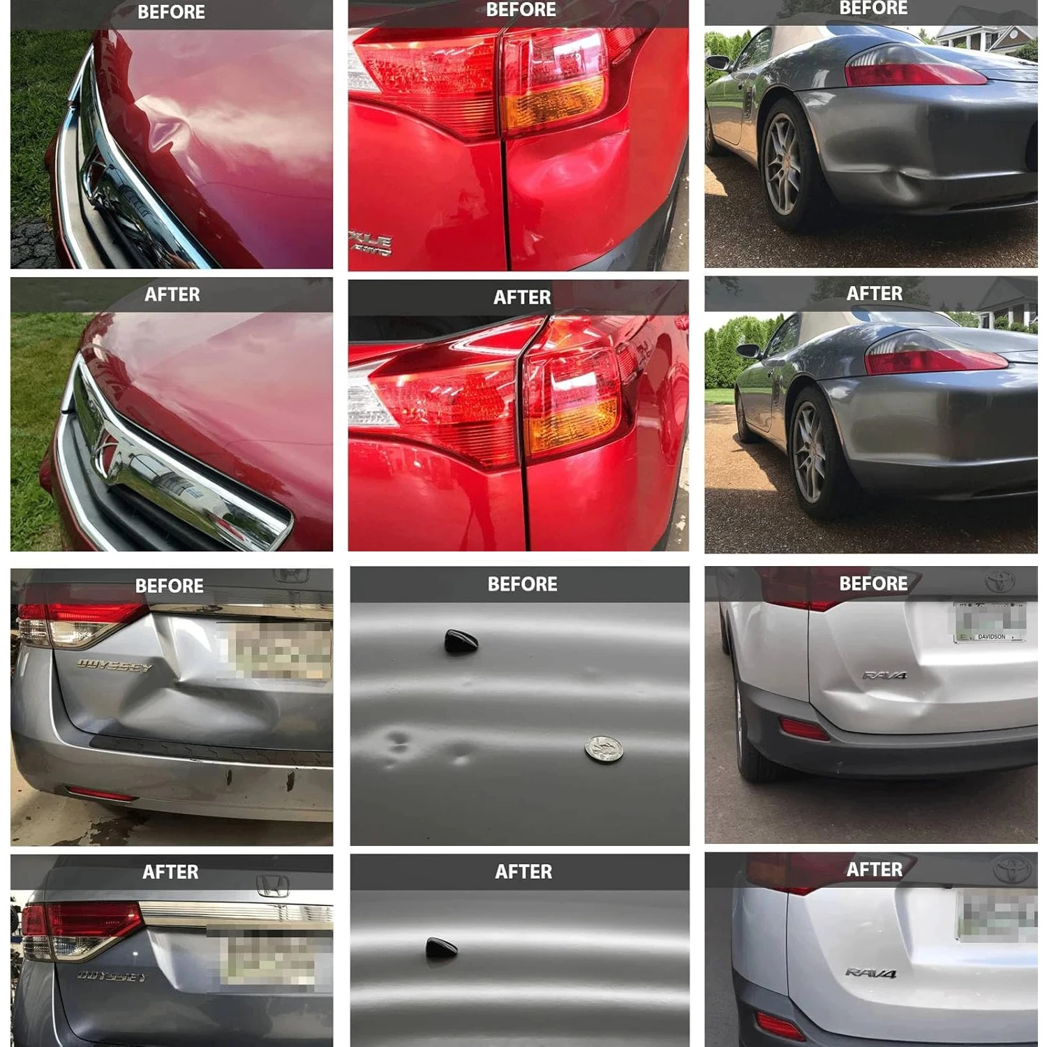 عدة سوبر بي دي آر لإصلاح الخدوش بدون طلاء المحترفة عدة كؤوس شفط لإزالة الخدوش إصلاح أضرار البرد للسيارات