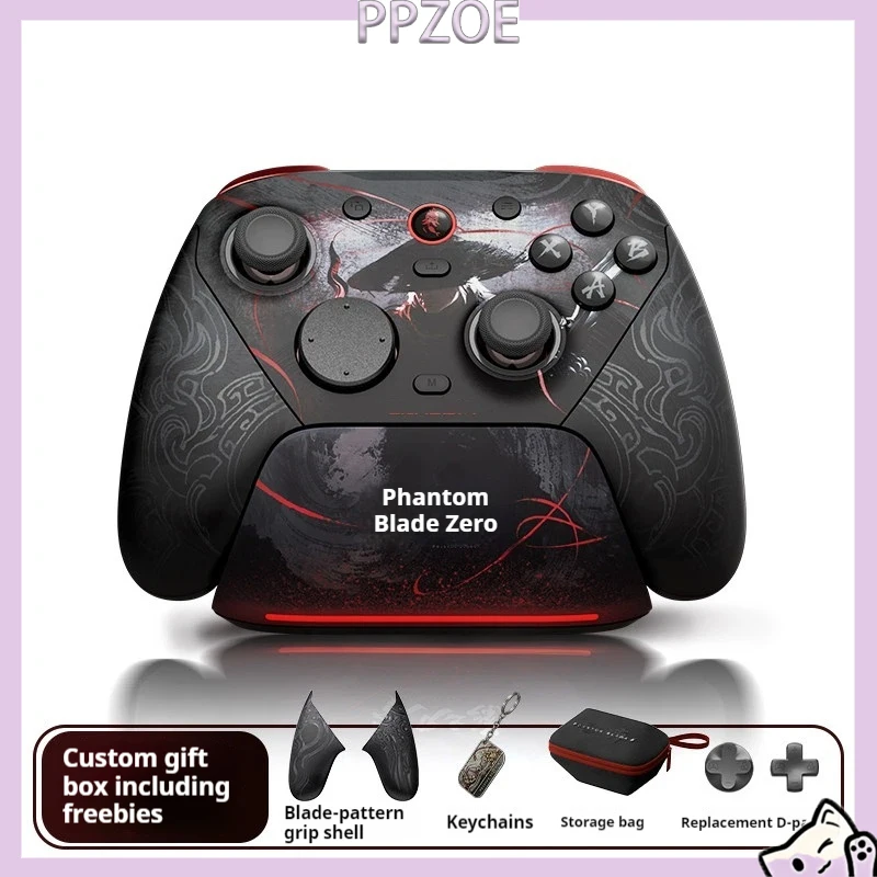 G7 Pro Uranus 8K Phantom Blade Zero Co-branded Game Controller for GameSir, Tri-mode Wireless Bluetooth Gamepad for PC Steam