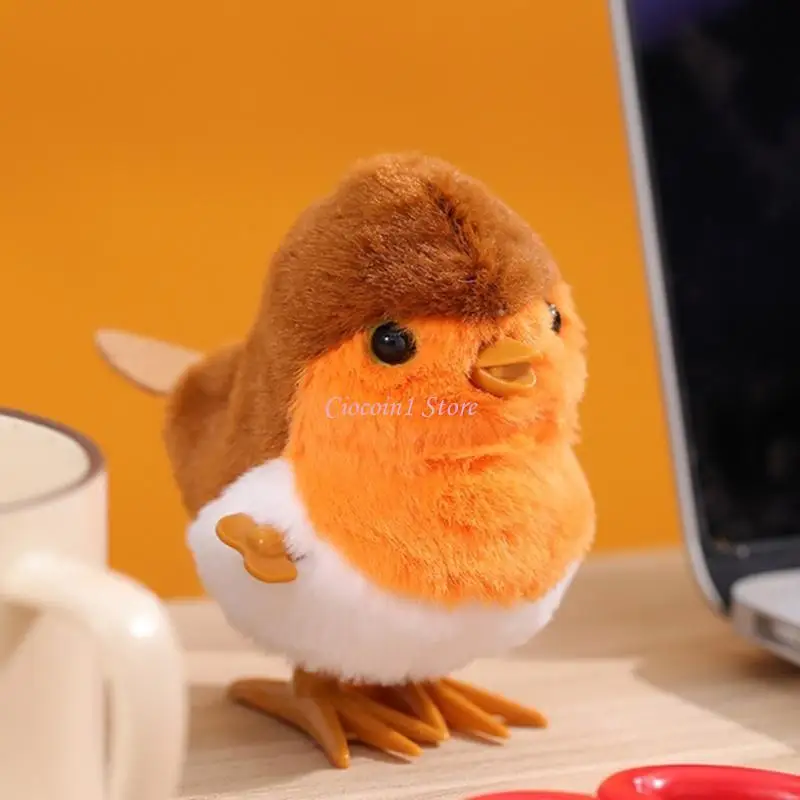 Y1ub Up Animal Toy Jumping Robin What Up Toy Nowość Robin przeskakują zabawki